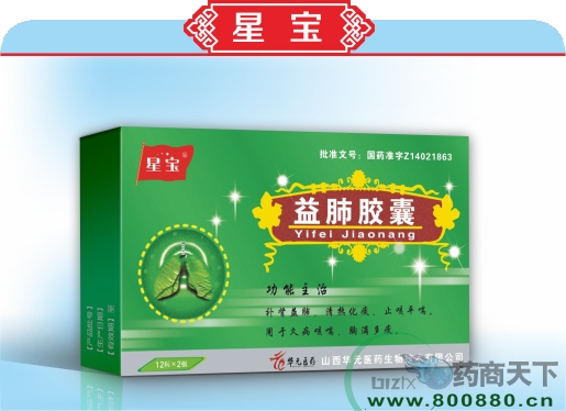 醫(yī)藥招商產(chǎn)品:星寶益肺膠囊藥品招商