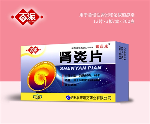 醫(yī)藥招商產(chǎn)品:百派腎炎片藥品招商