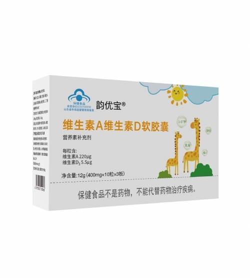 歆優(yōu)寶維生素A維生素D抖音快手電商直播亞麻籽油DHA藻油