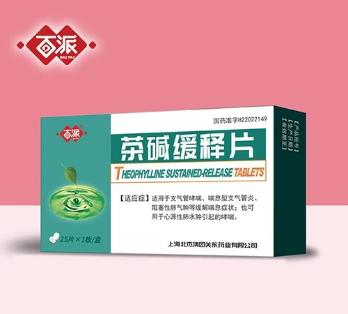 醫(yī)藥招商產(chǎn)品:百派茶堿緩釋片藥品招商